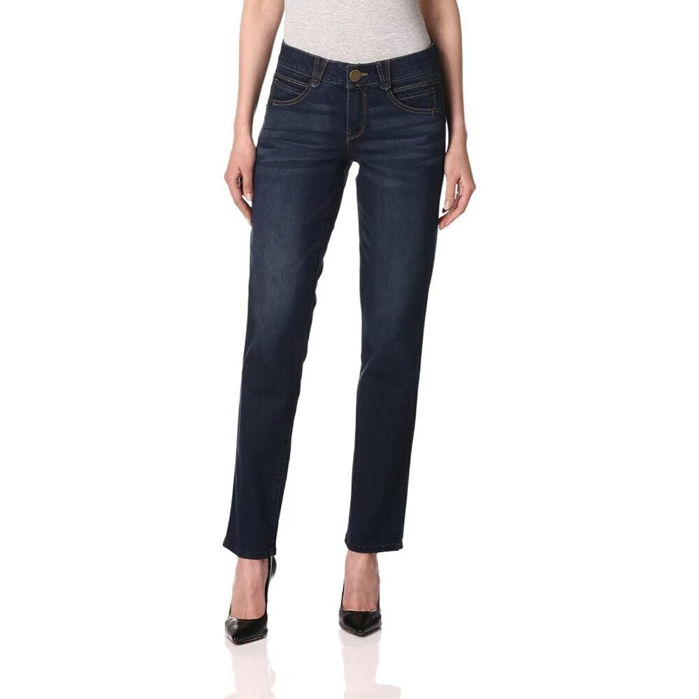Women's Ab Solution Tapered Leg Jeans Cotton Spandex Casual Everyday